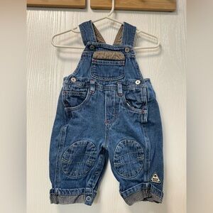 Faded Glory Kids Blue Denim Overalls